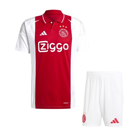 Camiseta Ajax 1ª Niño 2024-2025